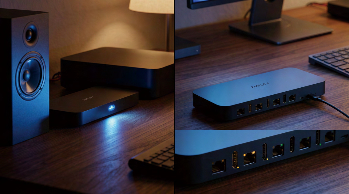 AmpliFi Cinema Console 背面 I/O 細節